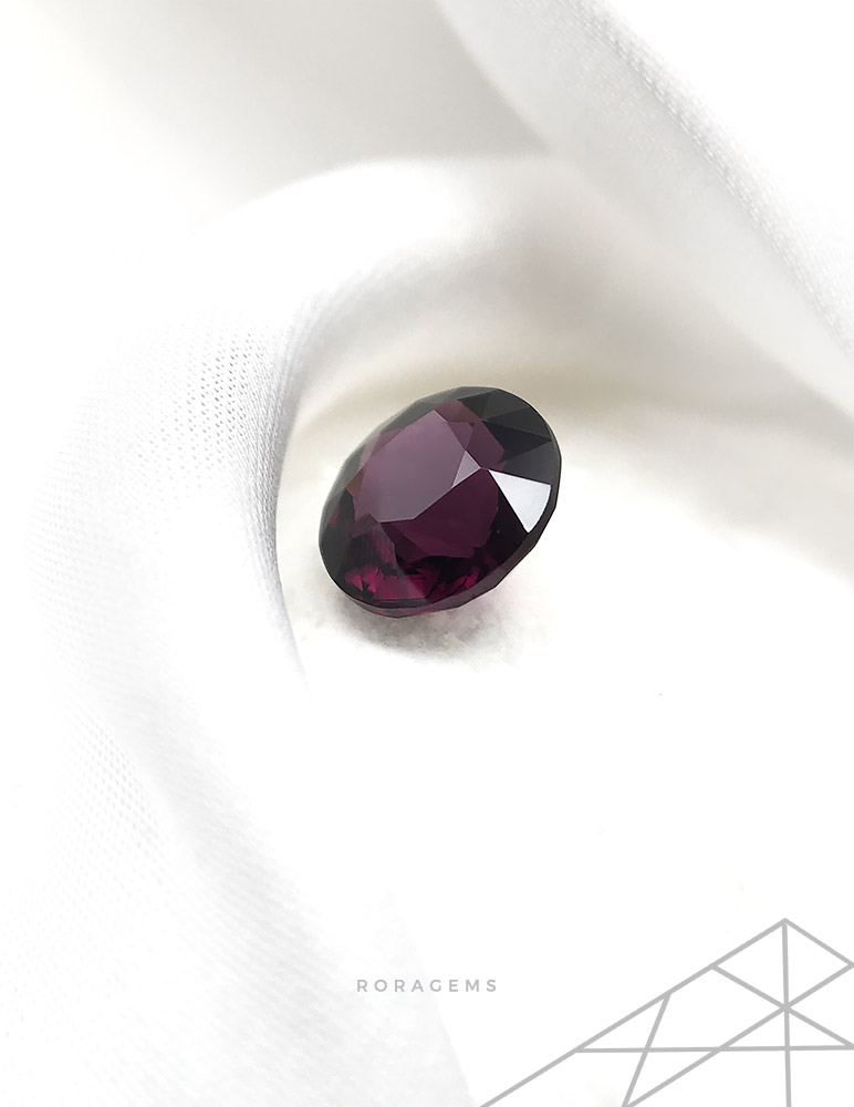 Contemporary jewelers choice-purple spinel