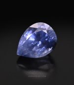 5 carat natural Ceylon blue sapphire pear shape loose gemstone for jewellery makers and collectors