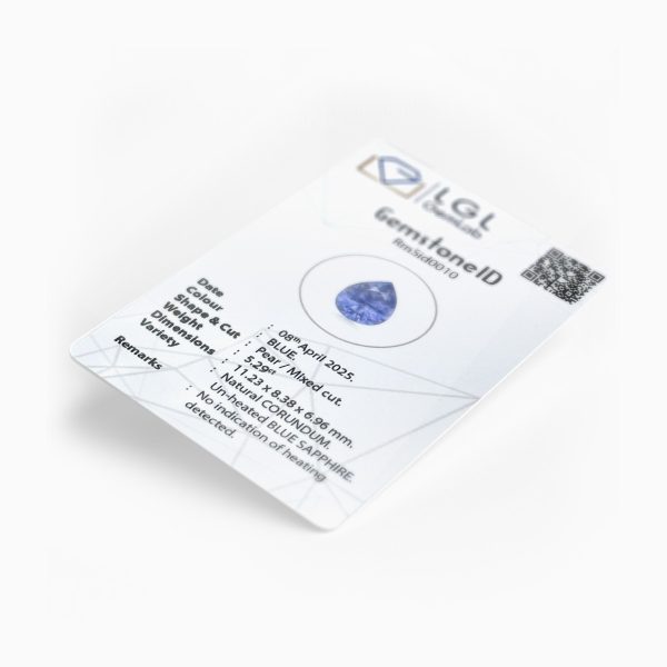 Trusted reliable certified natural blue sapphires in the world