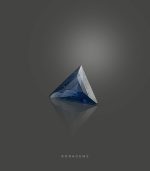 Made-to-Order Natural Blue Sapphires – Triangular Gemstone Set