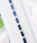 Swiss watchmakers sapphire baguette melee stones for luxury timepieces